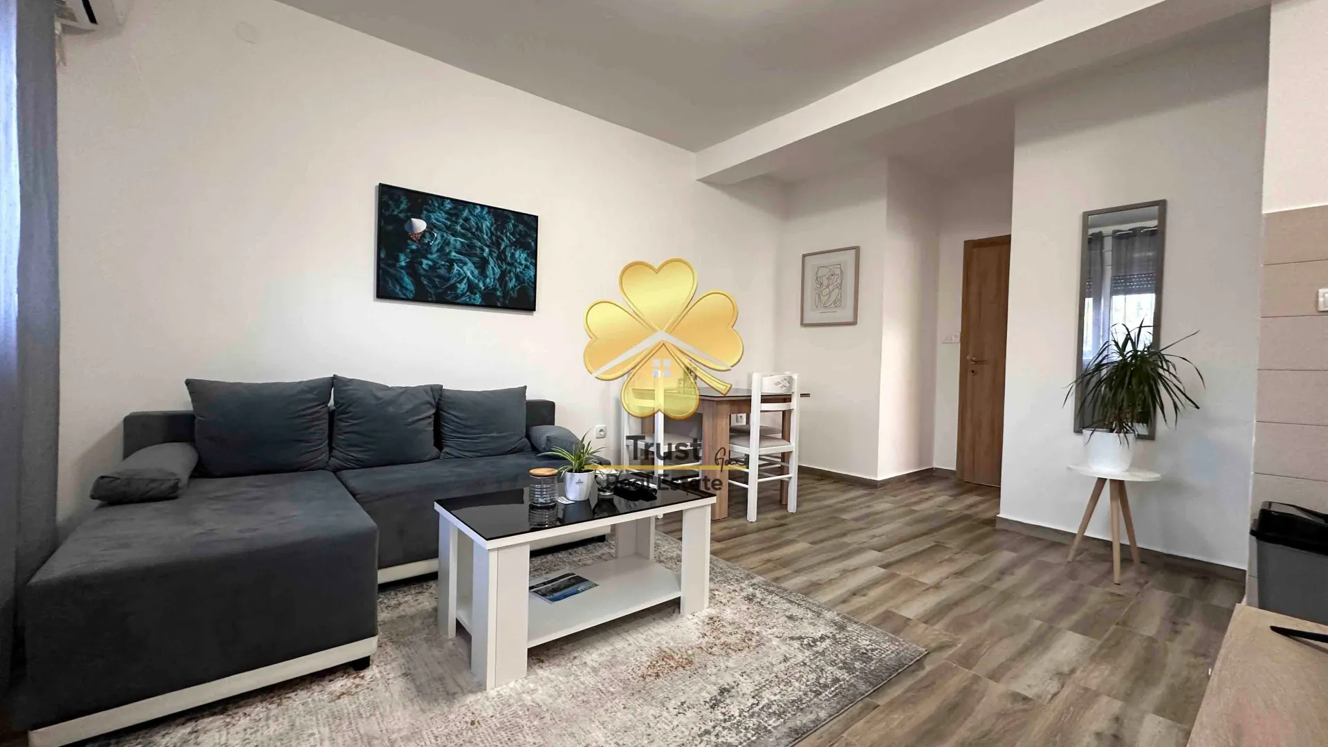 Rent, one bedroom apartment, 40m², Gornja Gorica, Podgorica
