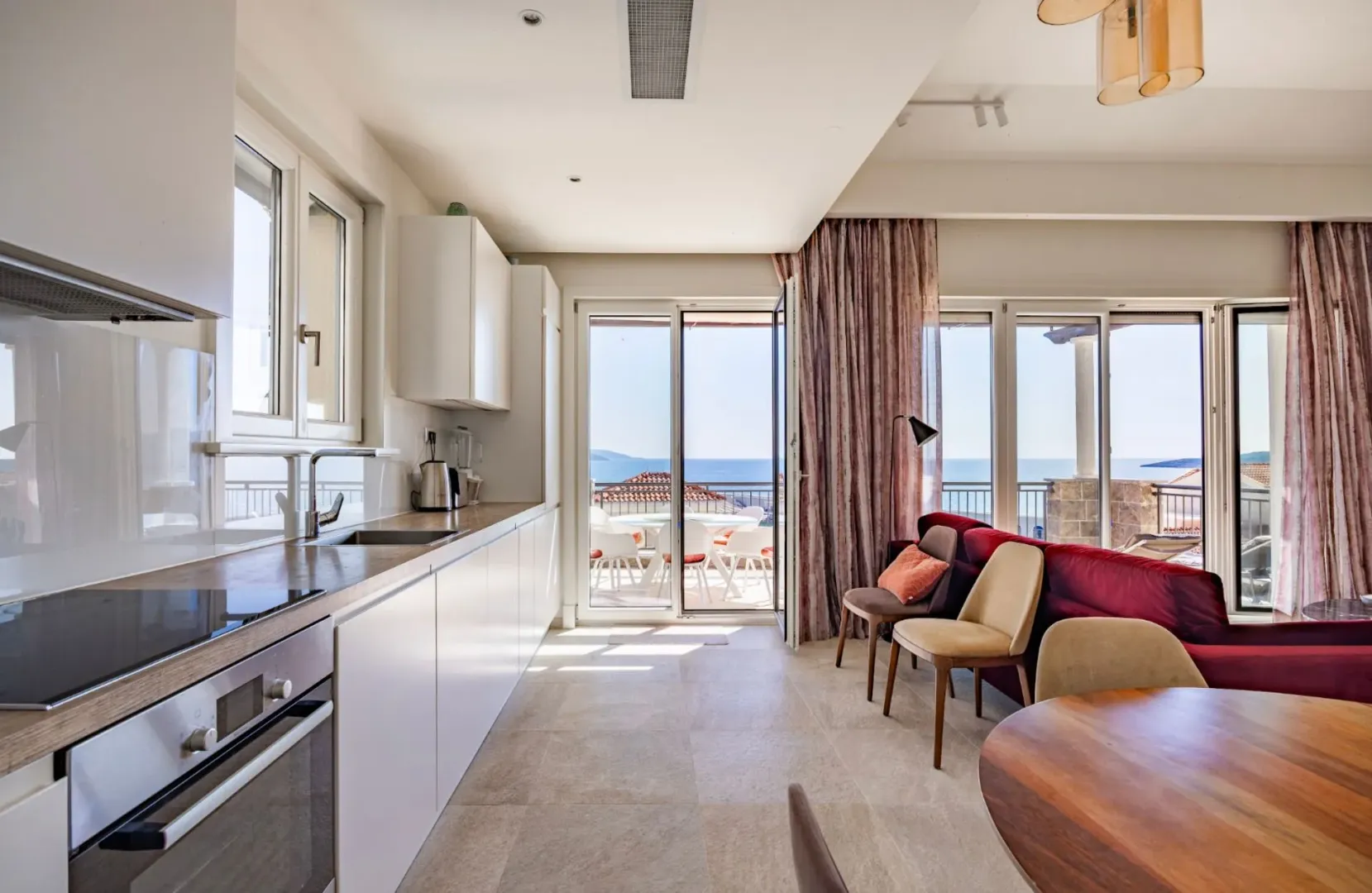 Rent, two bedroom apartment, 115m², Luštica Bay, Tivat