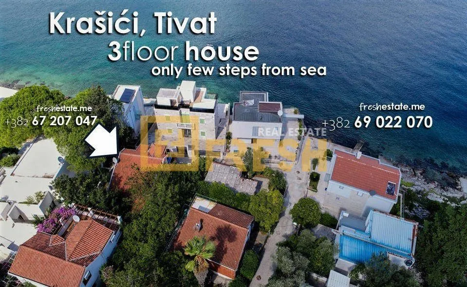 Prodaja, kuća, 190m², Tivat, Crna Gora