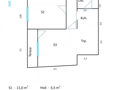 Prodaja, trosoban stan, 60m², Podbara, Novi Sad Sve Podlokacije - image 17