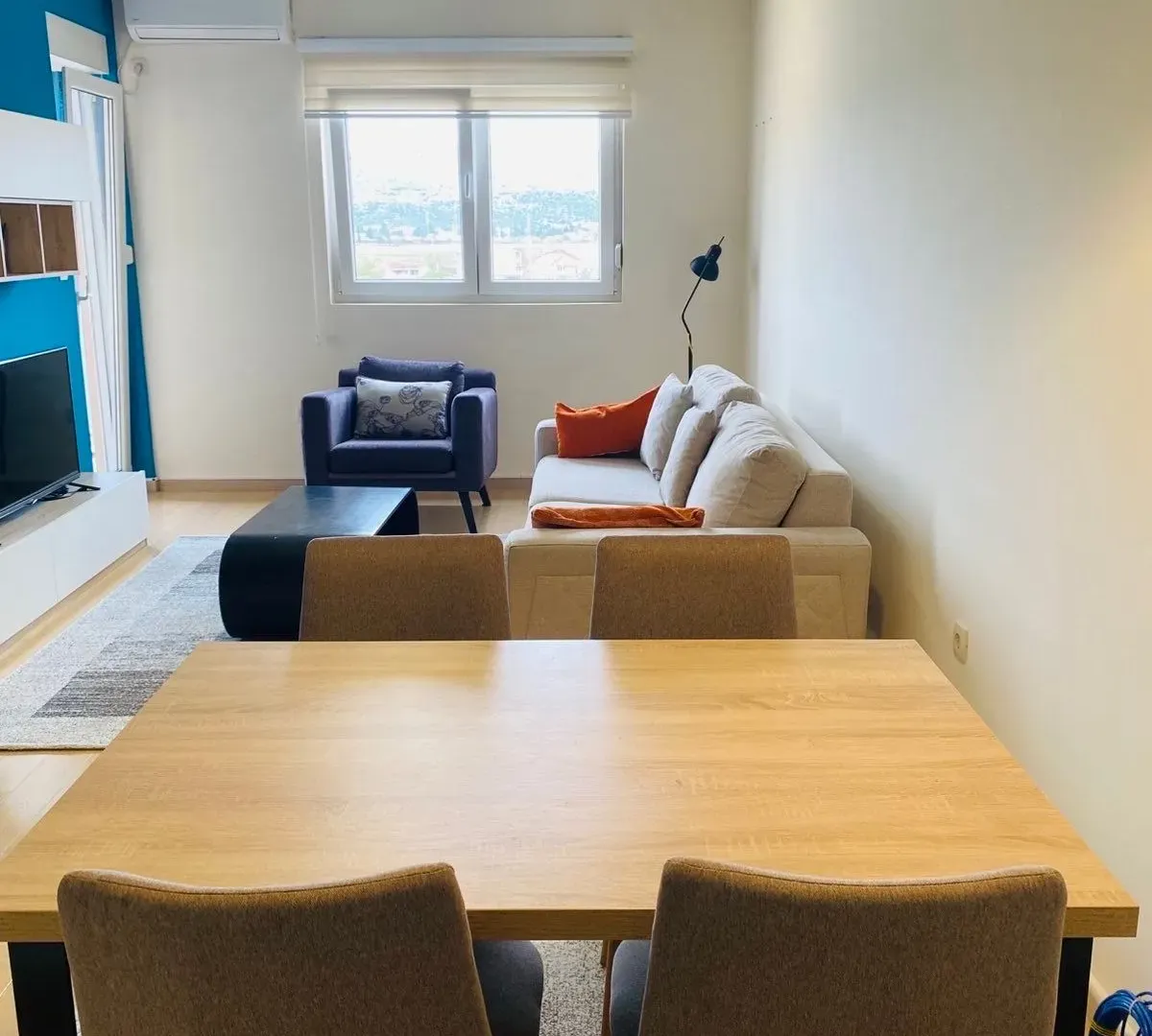 Rent, one bedroom apartment, 47m², City Kvart, Podgorica