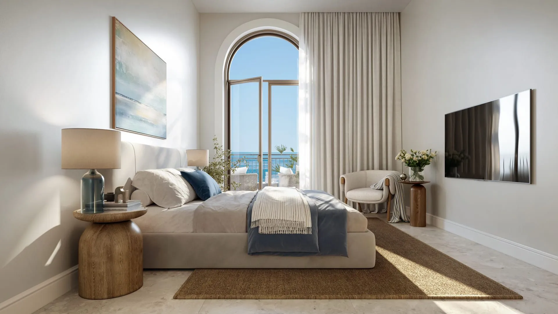 Prodaja, jednosoban stan, 79m², Luštica Bay, Tivat
