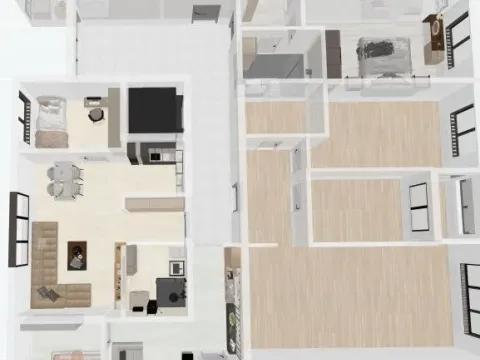 Sale, two bedroom apartment, 55m², Bubanj, Niš - image 4