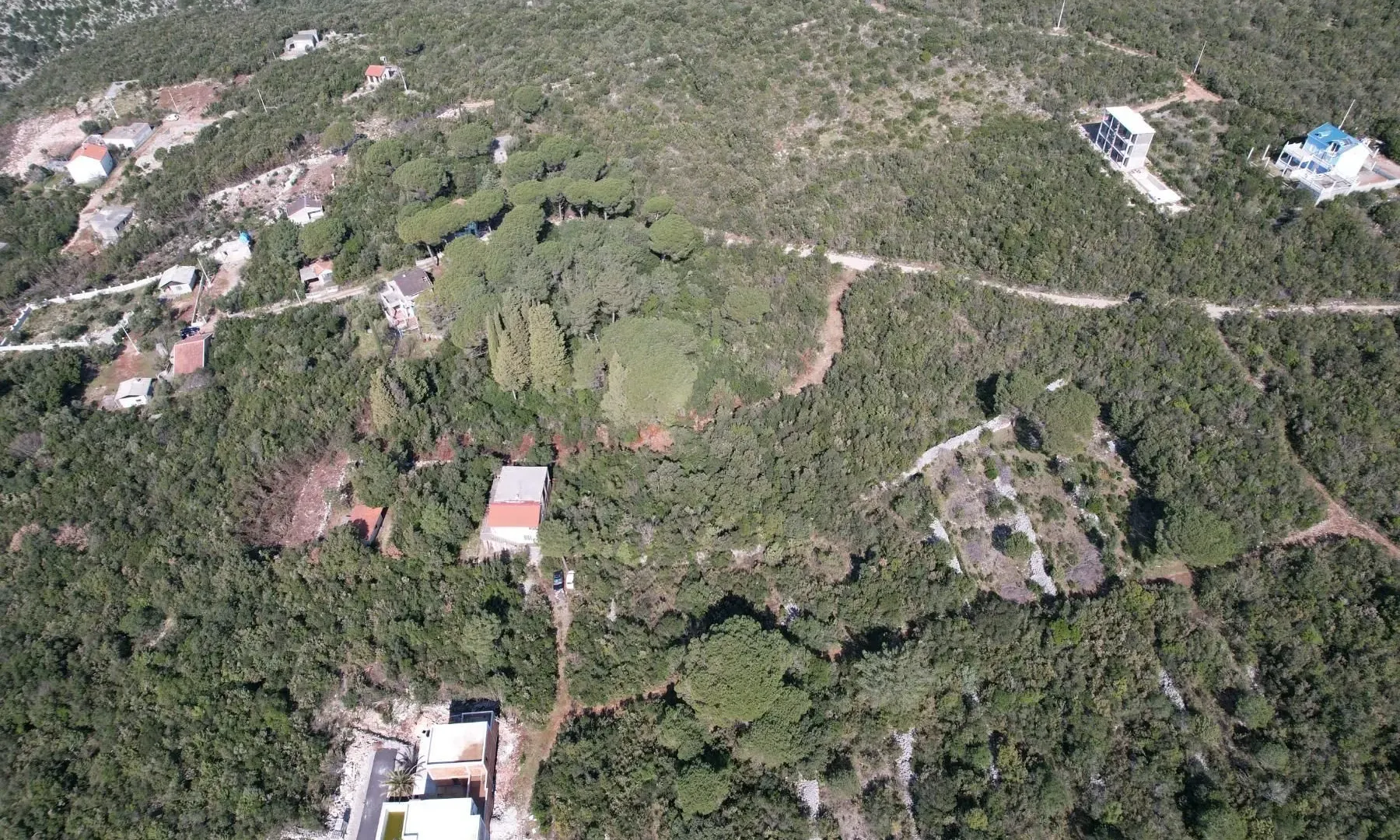 Prodaja, plac, 1000m², Zagora, Kotor