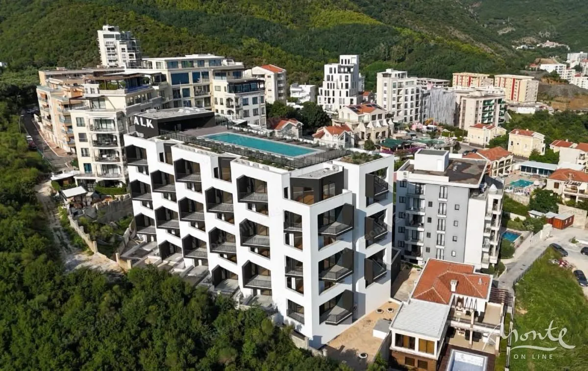 Sale, one bedroom apartment, 54m², Bečići, Budva