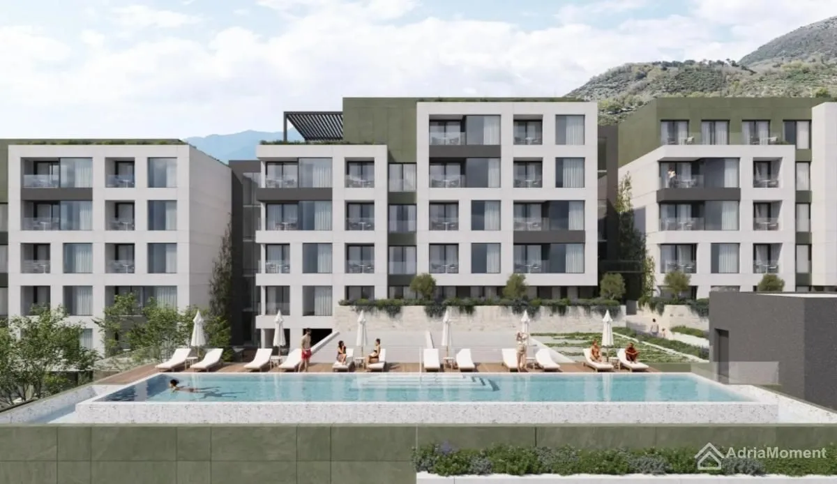 Prodaja, jednosoban stan, 41m², Mrčevac, Tivat