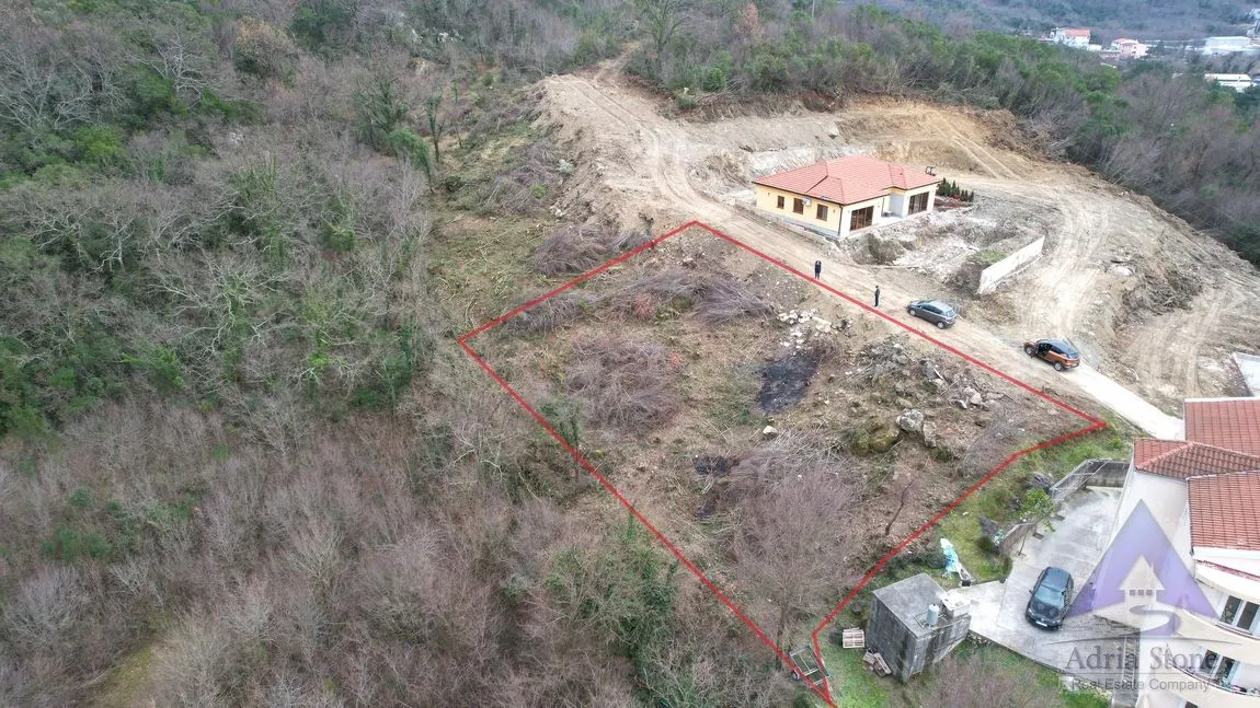 Prodaja, plac, 1250m², Prijevor, Budva