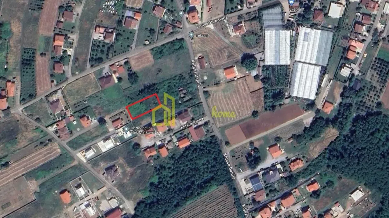 Prodaja, plac, 822m², Tološi, Podgorica