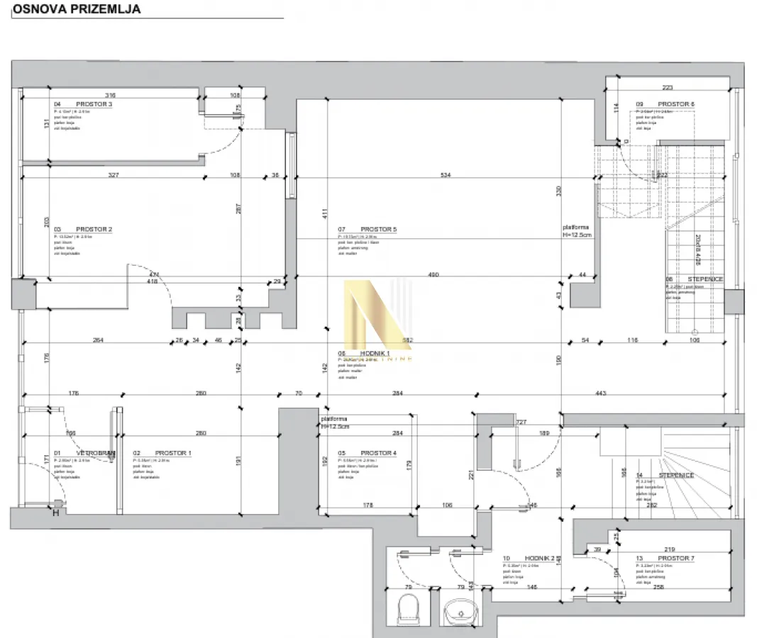 Rent, office space, 395m², Bulevar Oslobodjenja, Novi Sad Sve Podlokacije