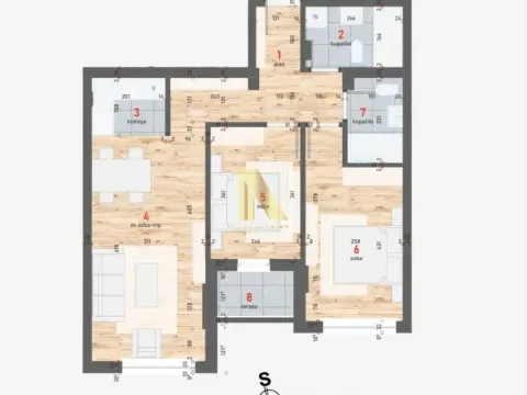 Prodaja, trosoban stan, 62m², Centar, Novi Sad - image 2