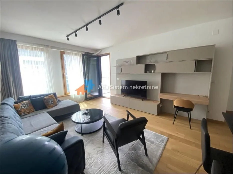 Izdavanje, dvosoban stan, 53m², Novi Beograd Blok 65, Novi Beograd Sve Podlokacije