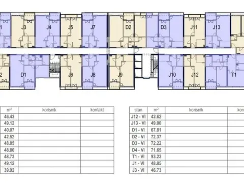 Sale, one bedroom apartment, 49m², Central Point, Podgorica - image 10
