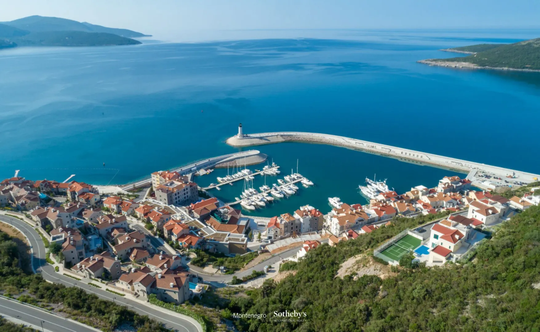 Prodaja, jednosoban stan, 79m², Luštica Bay, Tivat