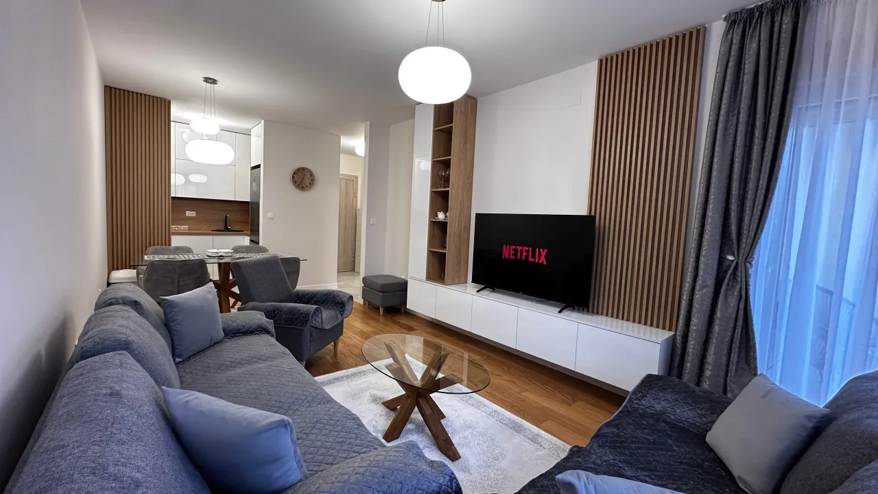 Rent, one bedroom apartment, 50m², Central Point, Podgorica