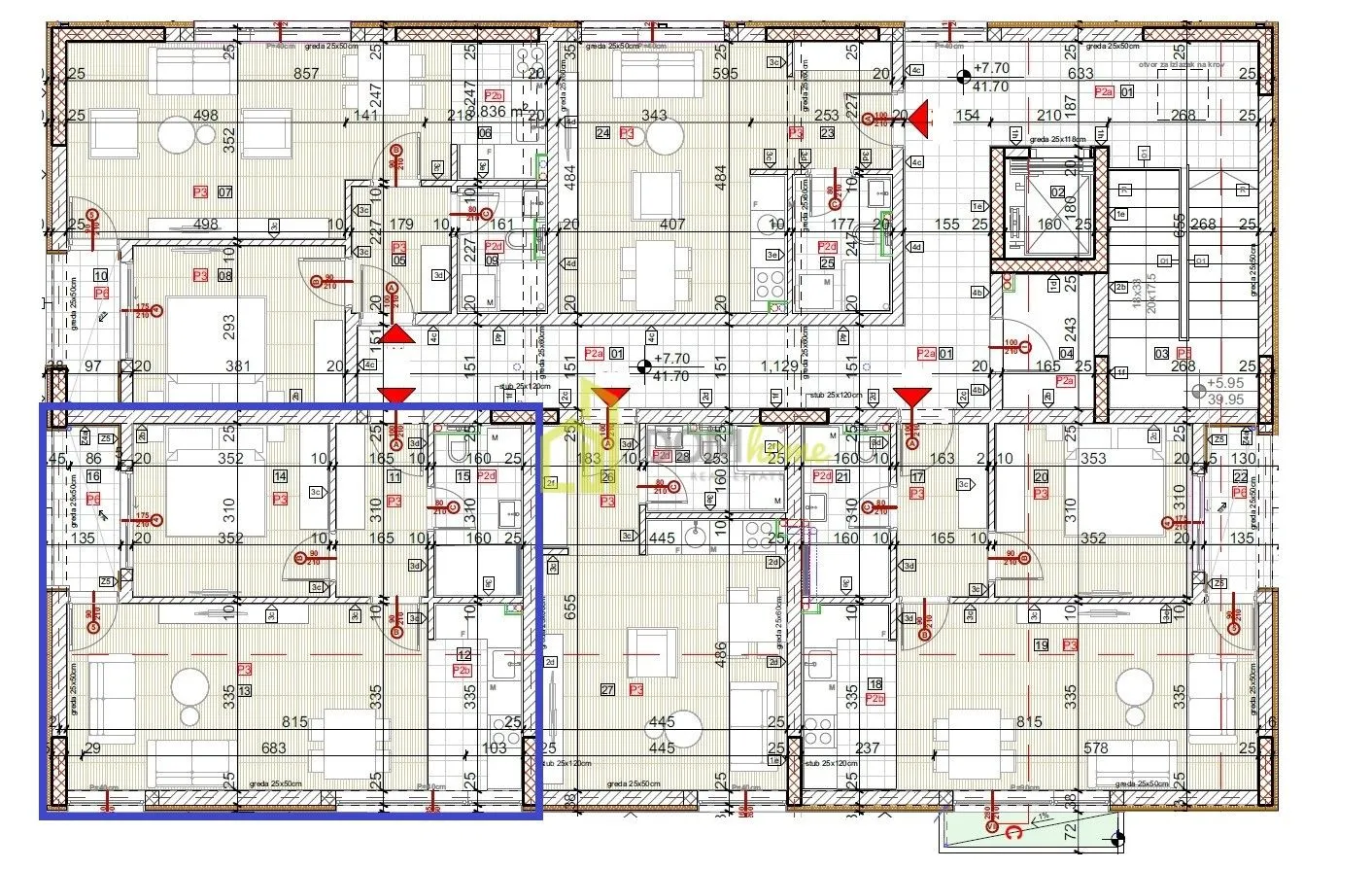 Sale, one bedroom apartment, 50m², Donja Gorica, Podgorica