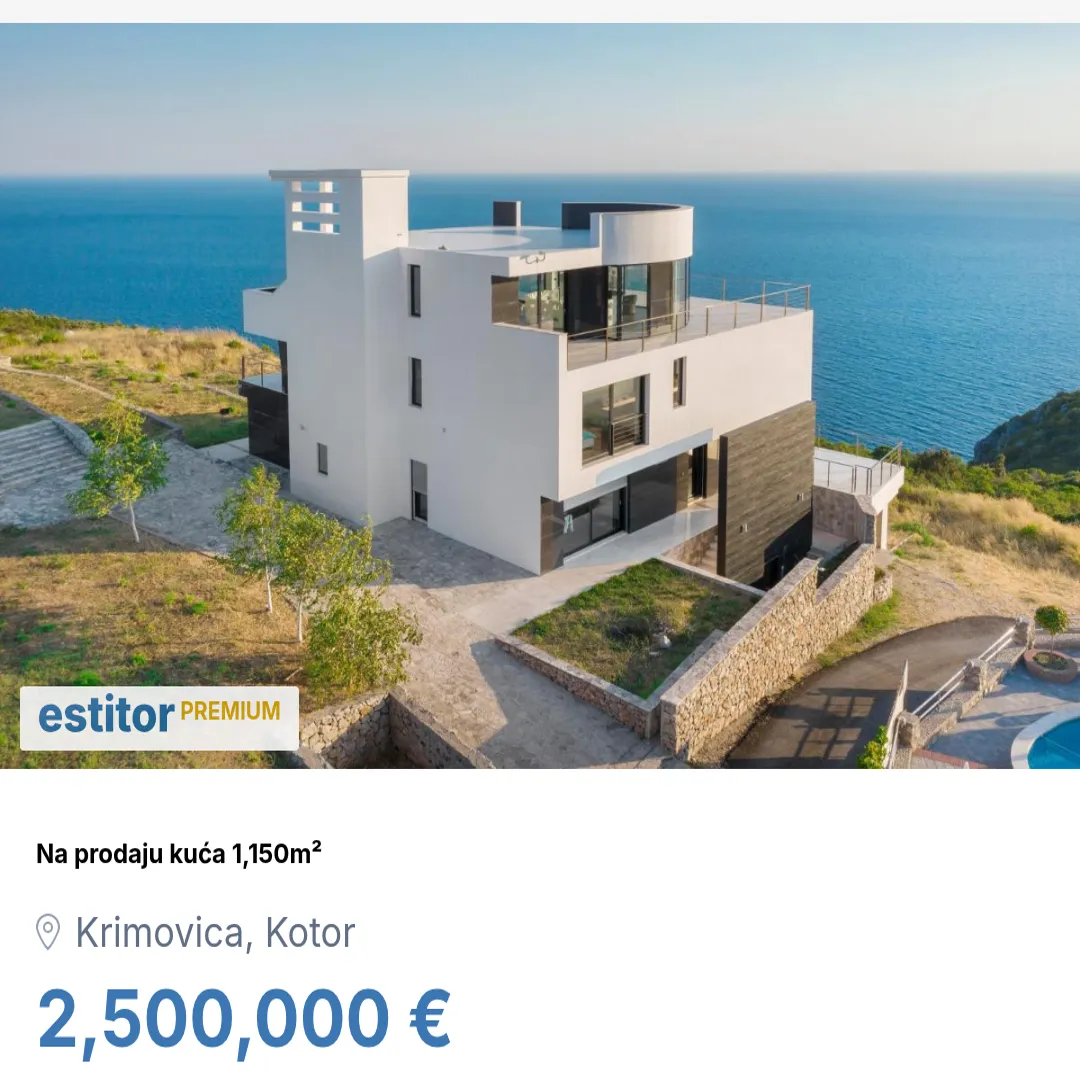 Sale, house, 1150m², Krimovica, Kotor