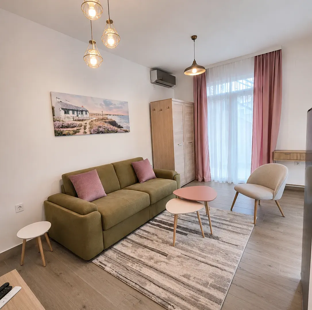 Rent, studio apartment, 25m², Momišići, Podgorica
