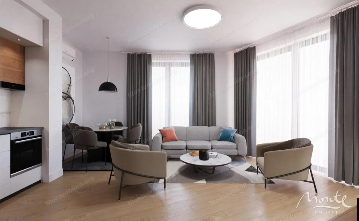 Sale, one bedroom apartment, 69m², Bečići, Budva