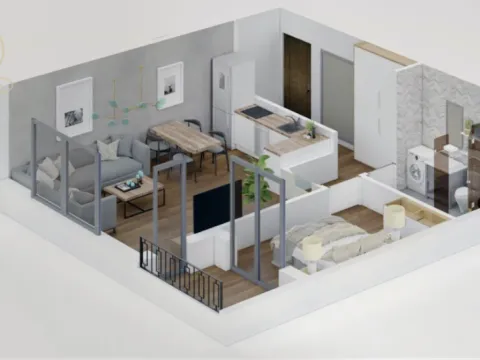 Prodaja, jednosoban stan, 62m², Gornji Grad Margita, Pančevo - image 4