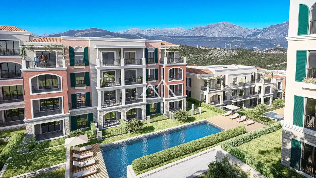 Sale, one bedroom apartment, 70m², Luštica Bay, Tivat