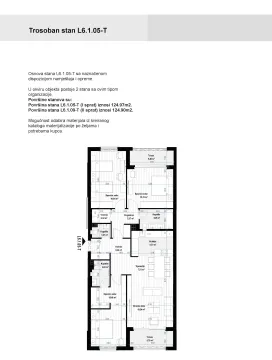 Prodaja, trosoban stan, 124m², Donja Gorica, Podgorica - image 2