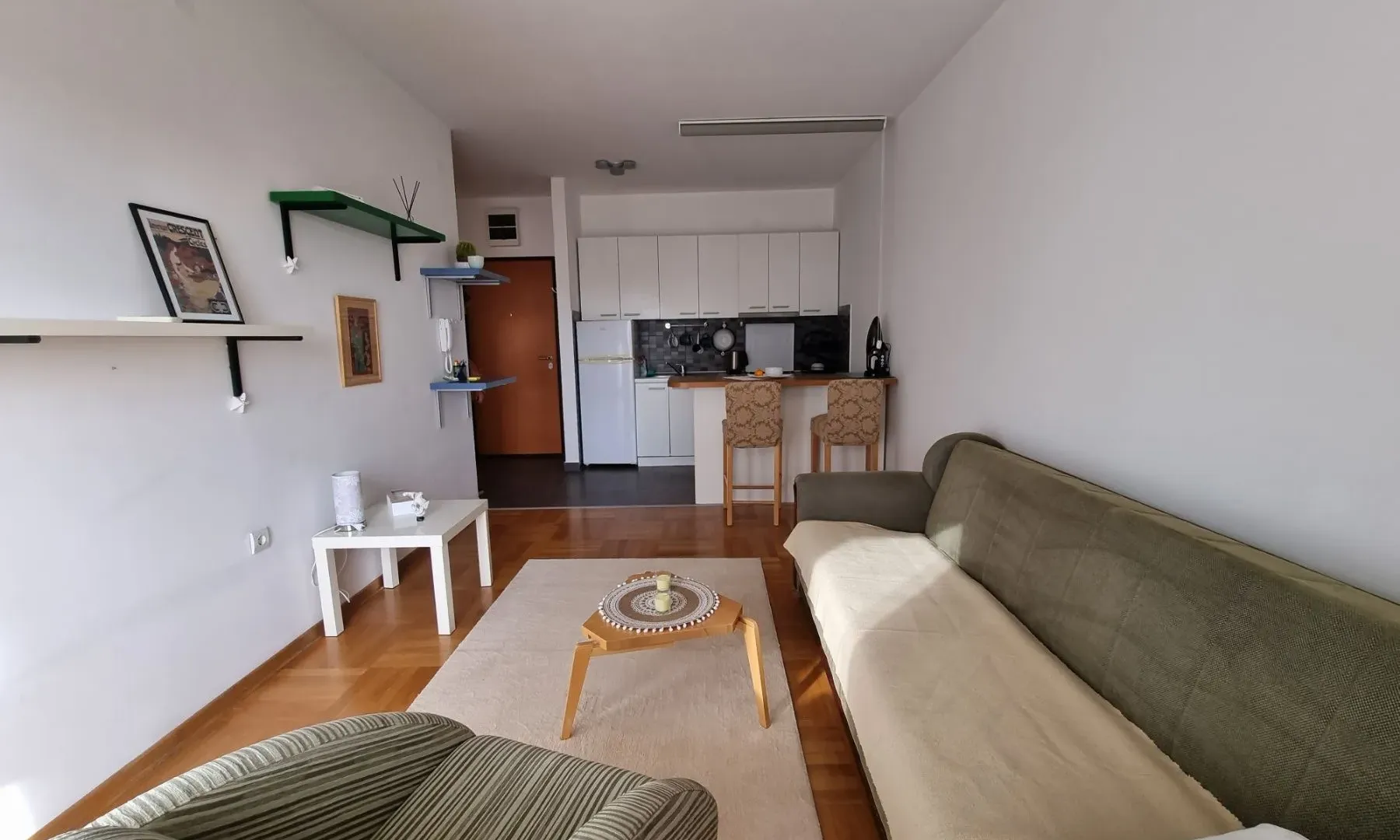 Rent, one bedroom apartment, 44m², Budva, Crna Gora