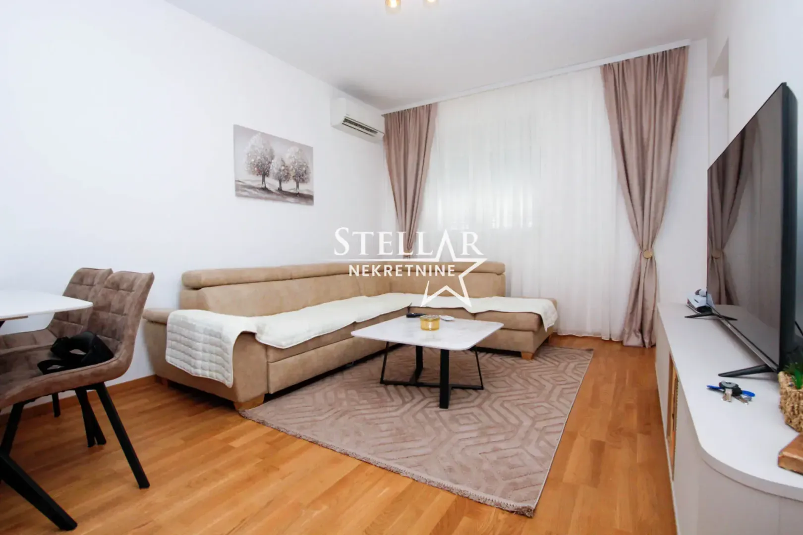 Rent, one bedroom apartment, 48m², Stari Aerodrom, Podgorica