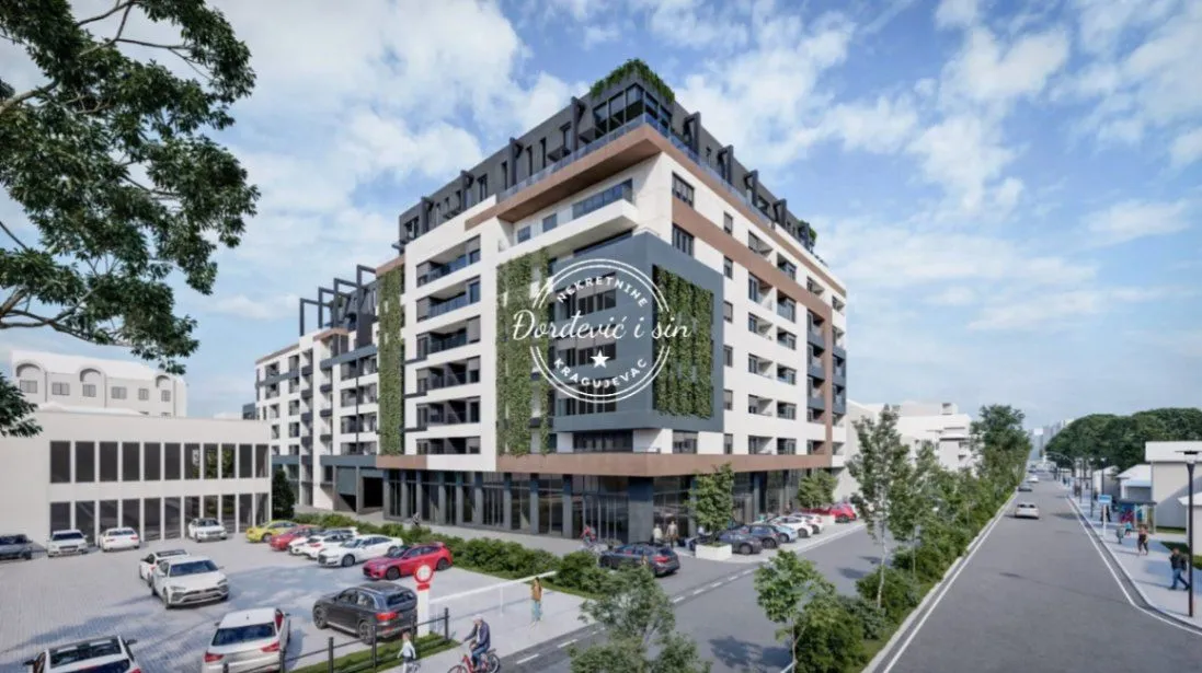 Sale, two bedroom apartment, 49m², Centar, Kragujevac