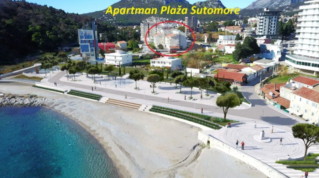 Rent, one bedroom apartment, 32m², Sutomore, Bar