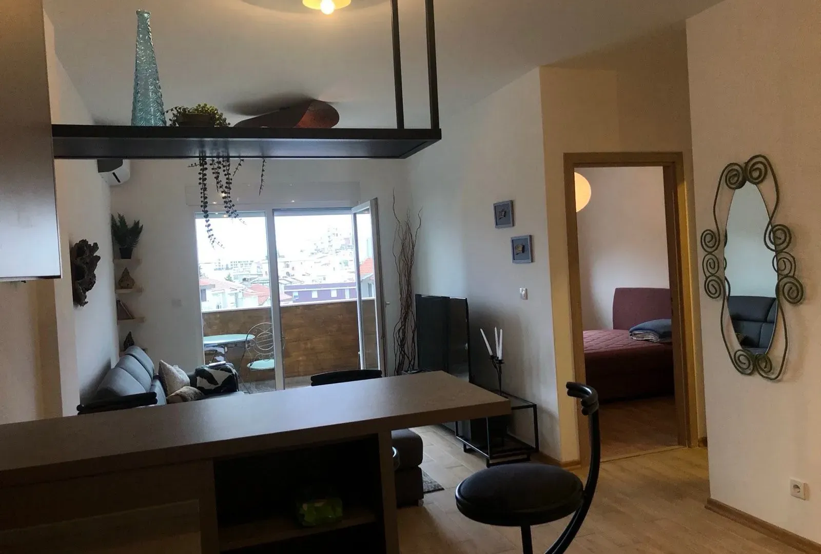 Rent, one bedroom apartment, 47m², Centar, Budva
