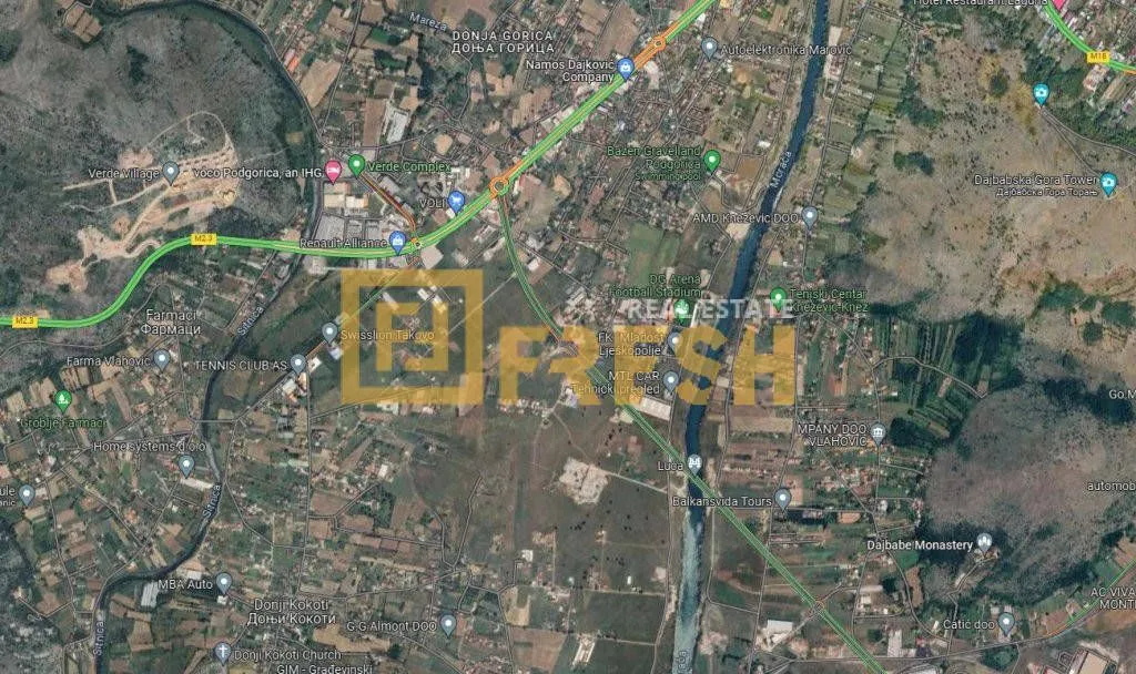 Prodaja, plac, 3300m², Ostalo, Podgorica