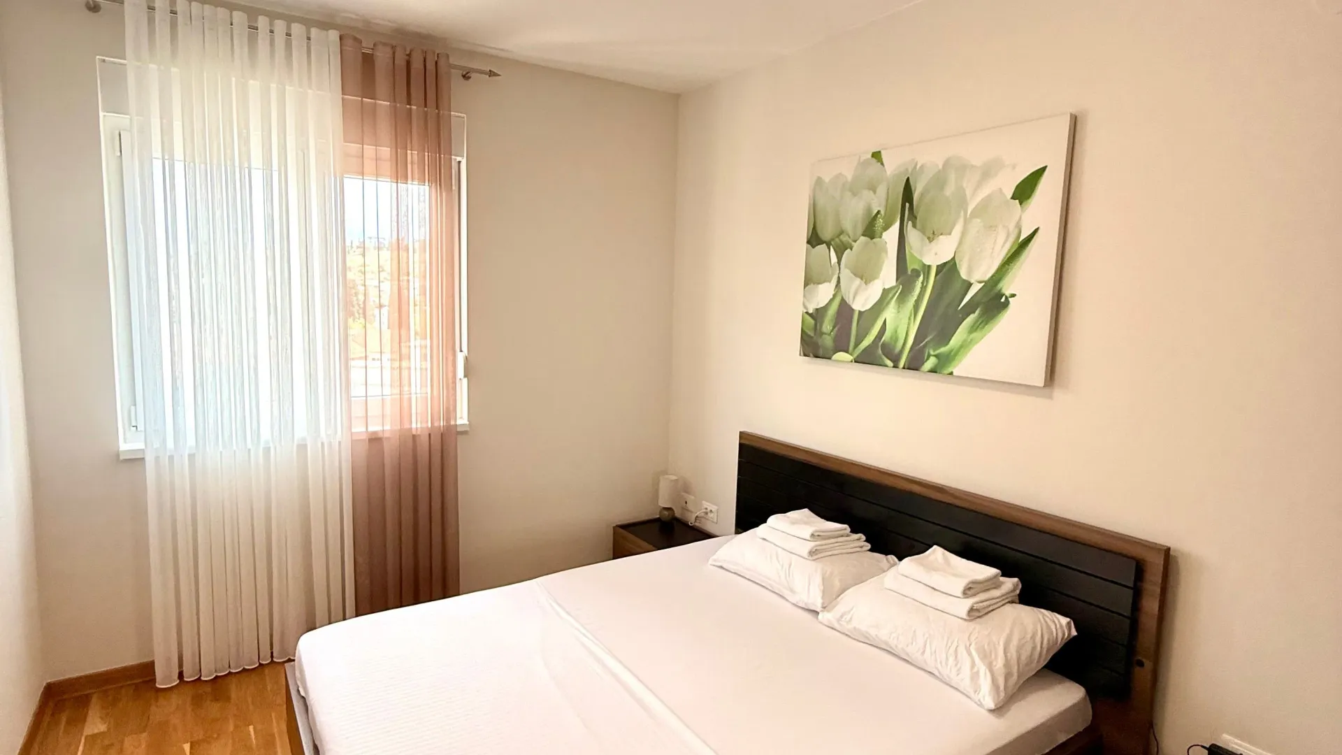 Rent, one bedroom apartment, 44m², City Kej, Podgorica