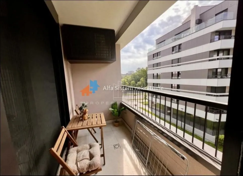Rent, two bedroom apartment, 45m², Novi Beograd Blok 65, Novi Beograd Sve Podlokacije