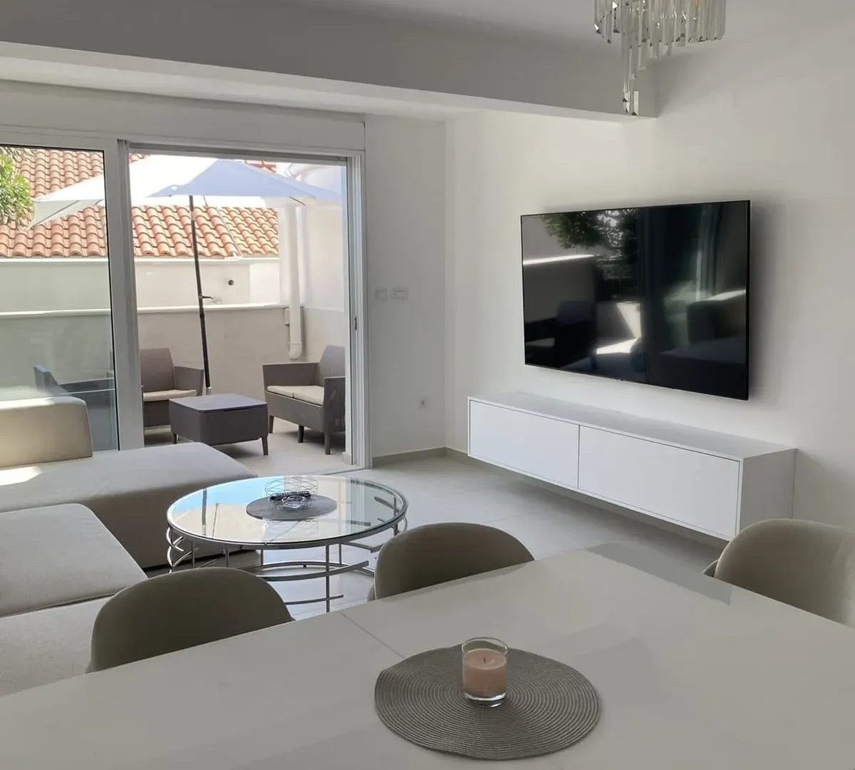 Rent, one bedroom apartment, 50m², Vidikovac, Budva