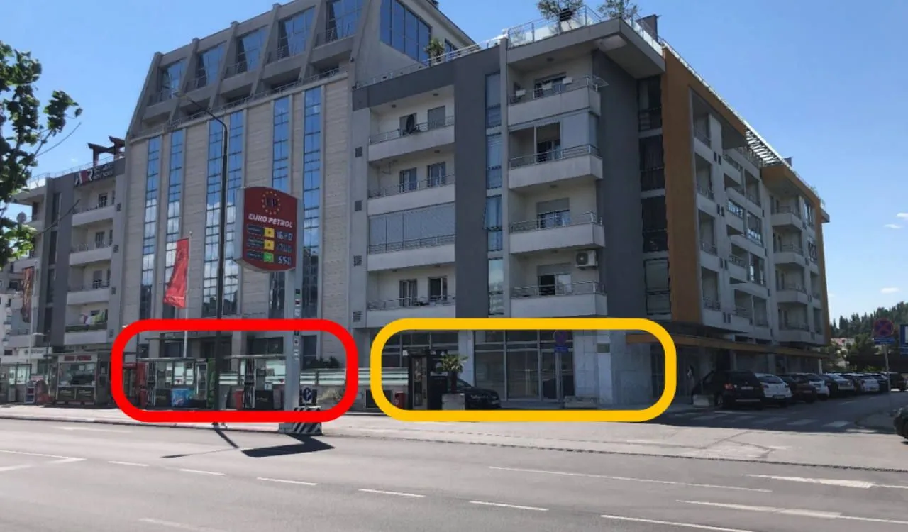 Izdavanje, poslovni prostor, 324m², Podgorica, Crna Gora
