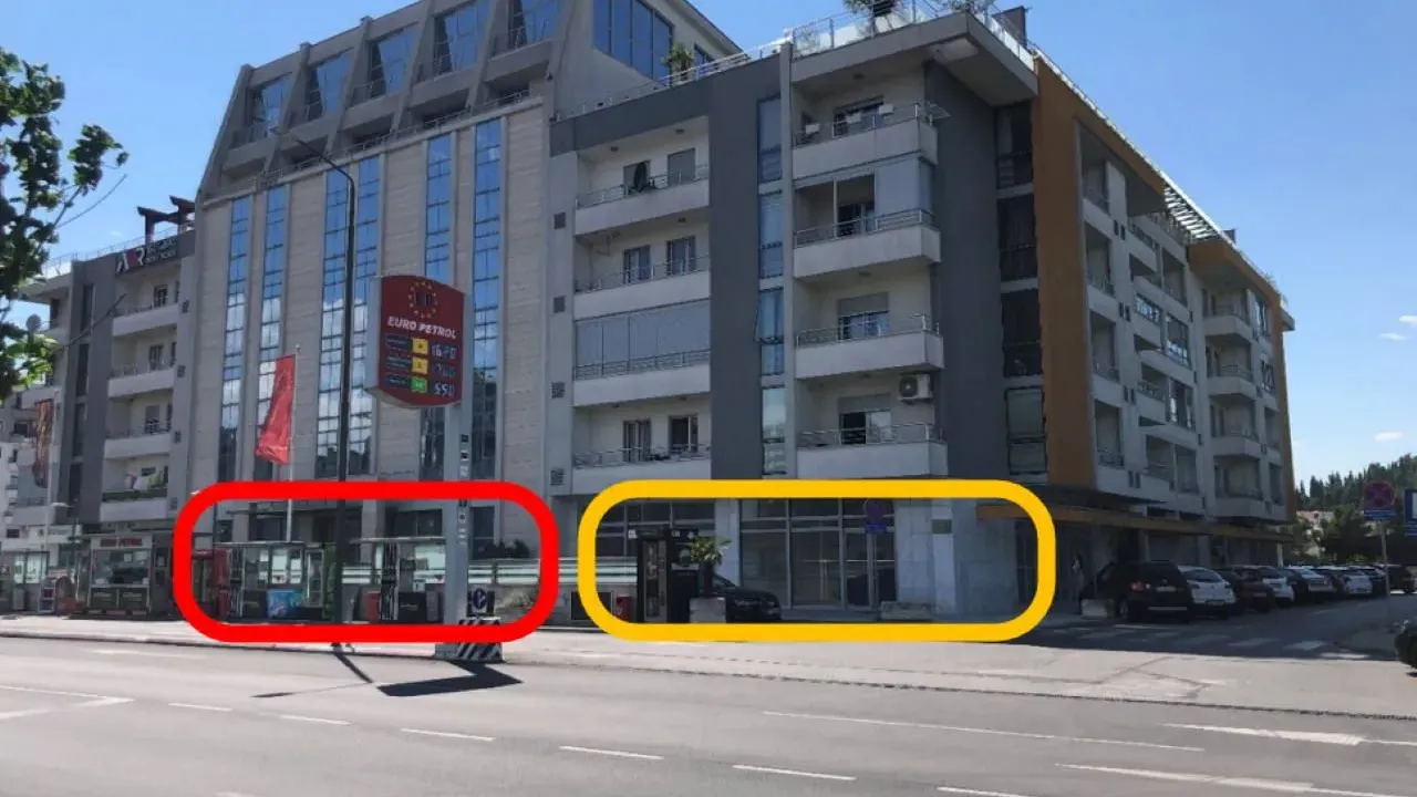 Rent, office space, 324m², Podgorica, Crna Gora