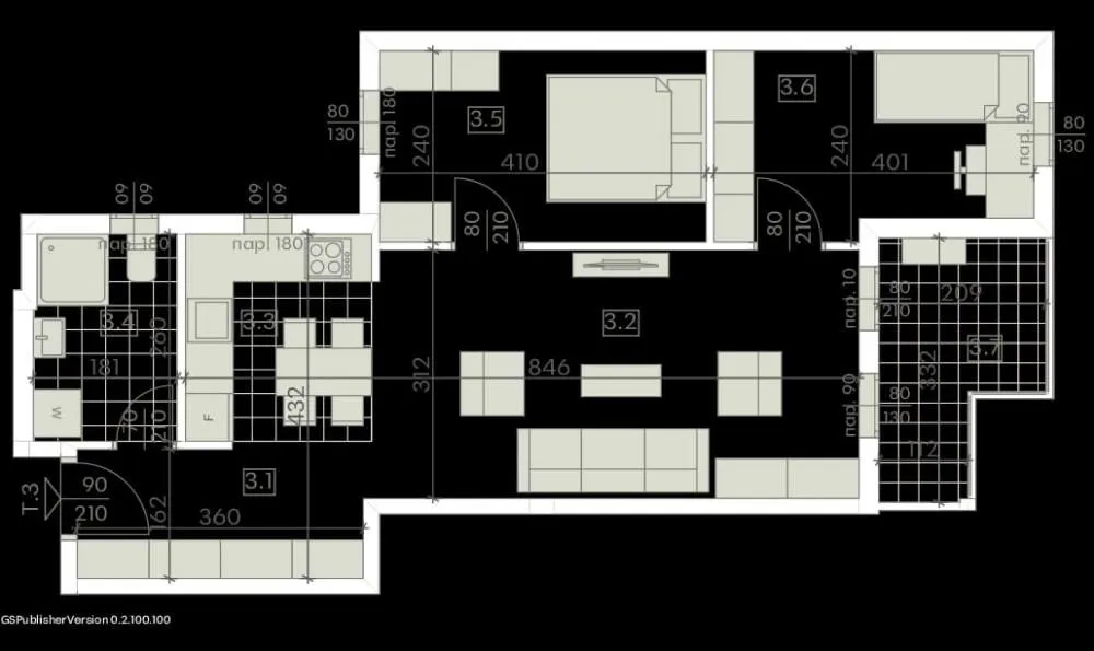 Sale, three bedroom apartment, 60m², Cvetkova Pijaca, Zvezdara Sve Podlokacije