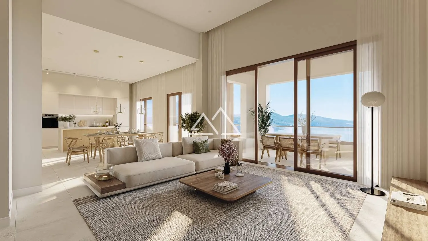 Prodaja, dvosoban stan, 96m², Luštica Bay, Tivat