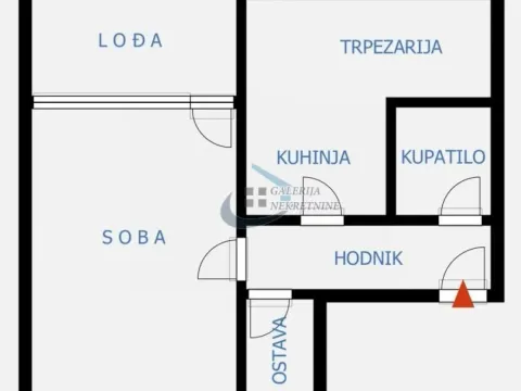 Prodaja, jednosoban stan, 45m², Konjarnik, Voždovac Sve Podlokacije - image 6