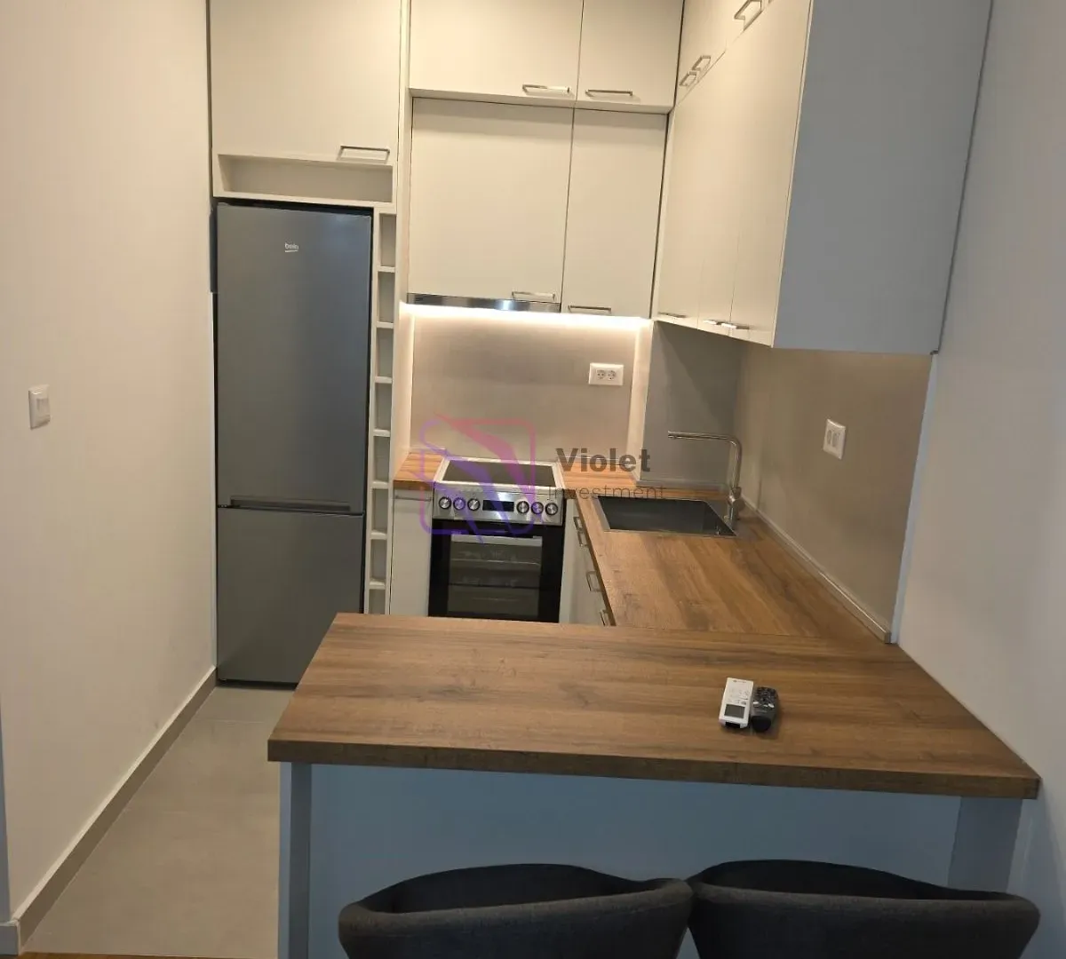 Rent, one bedroom apartment, 46m², Stari Aerodrom, Podgorica