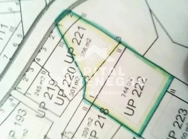 Prodaja, plac, 1145m², Kumbor, Herceg Novi