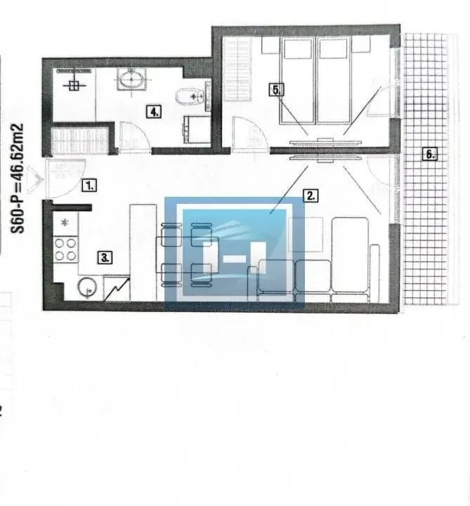 Prodaja, jednosoban stan, 46m², Paraćin, Srbija