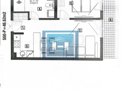 Prodaja, jednosoban stan, 46m², Paraćin, Srbija