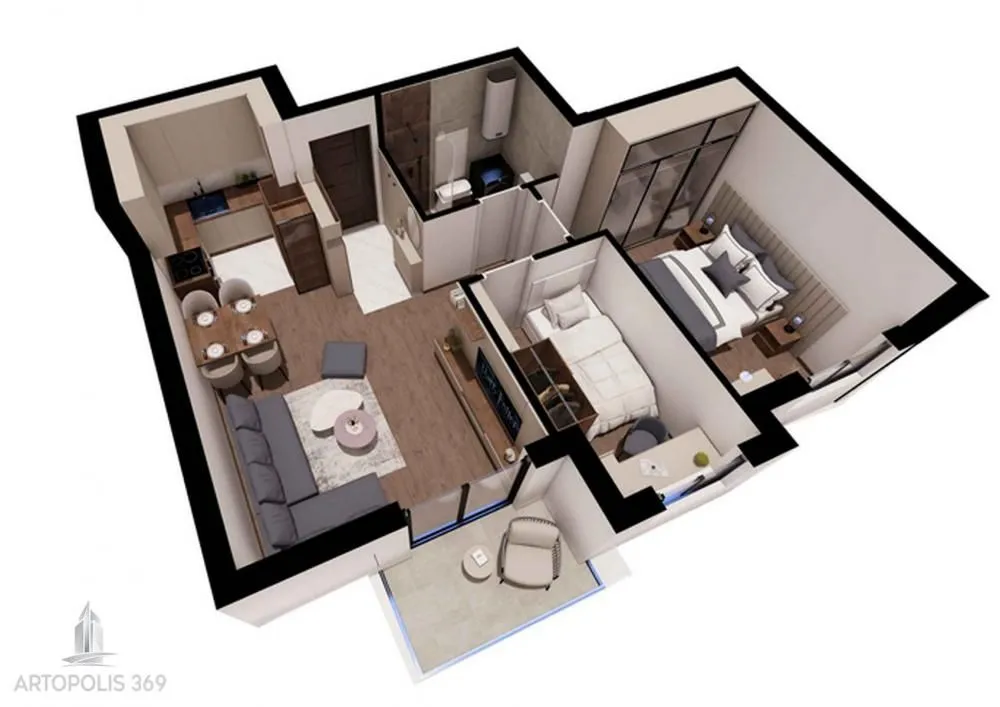 Prodaja, dvosoban stan, 40m², Pantelej, Niš