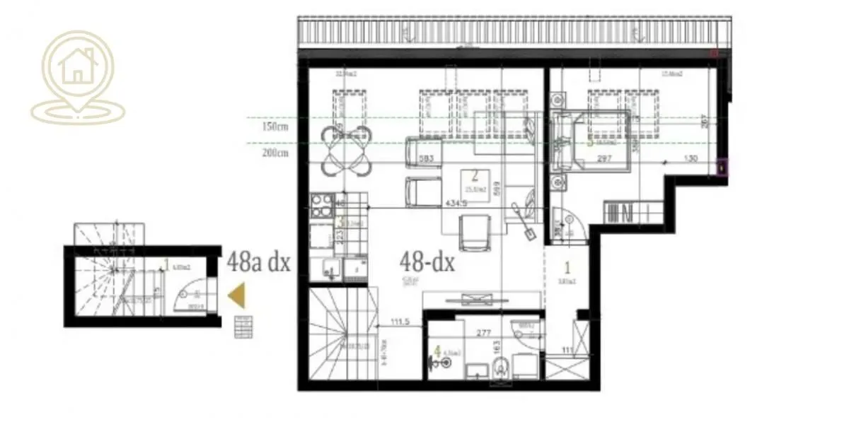 Prodaja, trosoban stan, 96m², Petrovaradin, Novi Sad