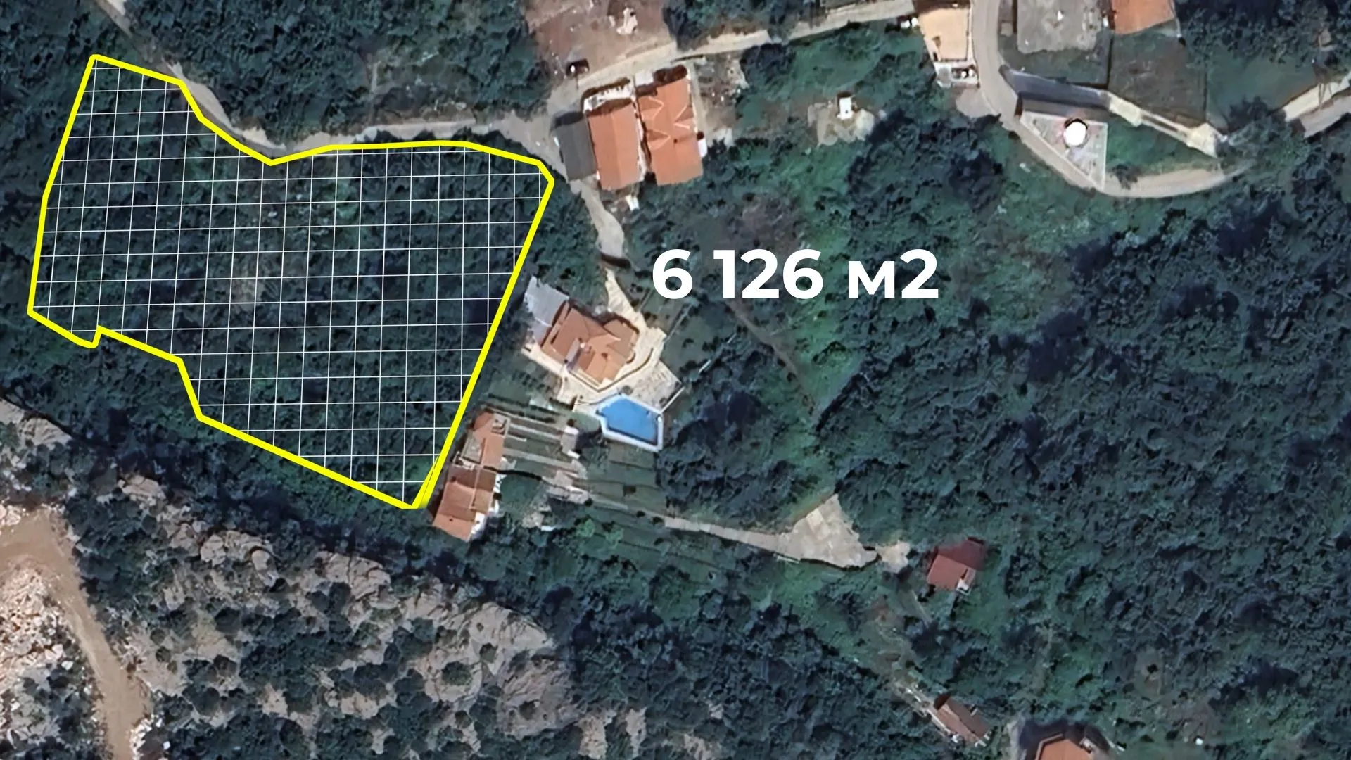 Prodaja, plac, 6126m², Budva, Crna Gora