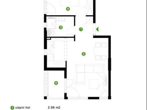 Stan in Nova Dalmatinska