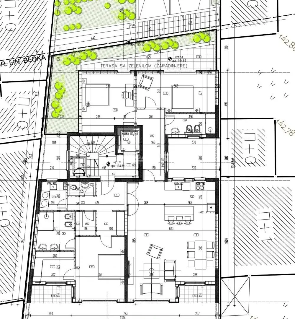 Prodaja, četvorosoban stan, 176m², Vukov Spomenik, Zvezdara Sve Podlokacije