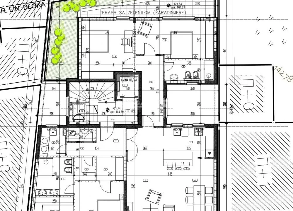 Prodaja, četvorosoban stan, 176m², Vukov Spomenik, Zvezdara Sve Podlokacije