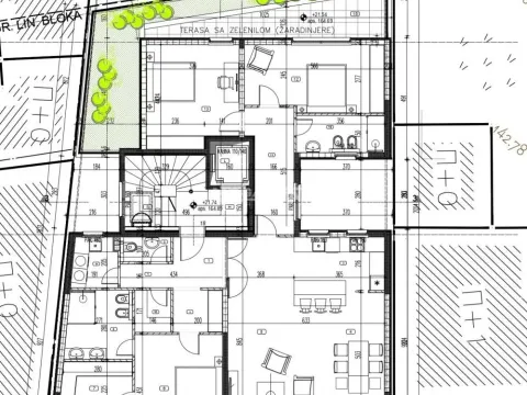 Sale, four bedroom apartment, 176m², Vukov Spomenik, Zvezdara Sve Podlokacije